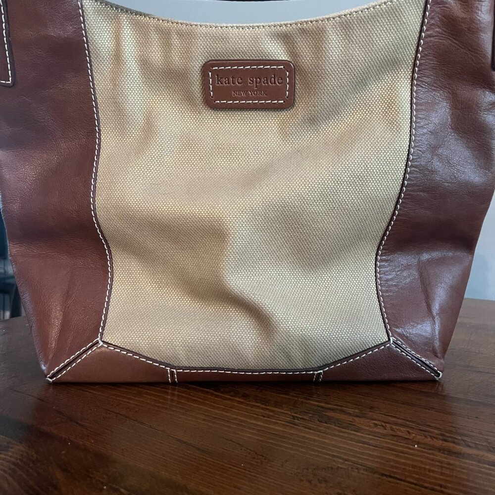 kate spade - Light and Dark Brown Shoulder Bag